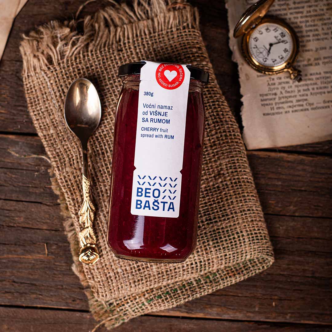 Namaz od višnje sa aromom ruma