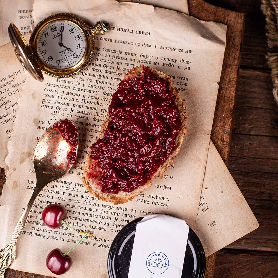 Namaz od višnje sa aromom ruma