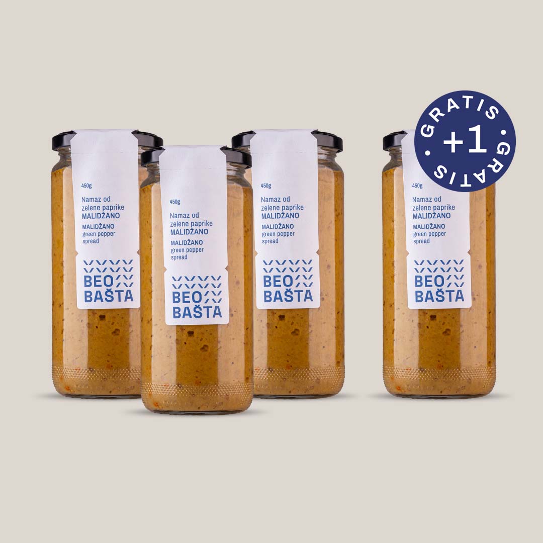 Malidžano 3+1 GRATIS