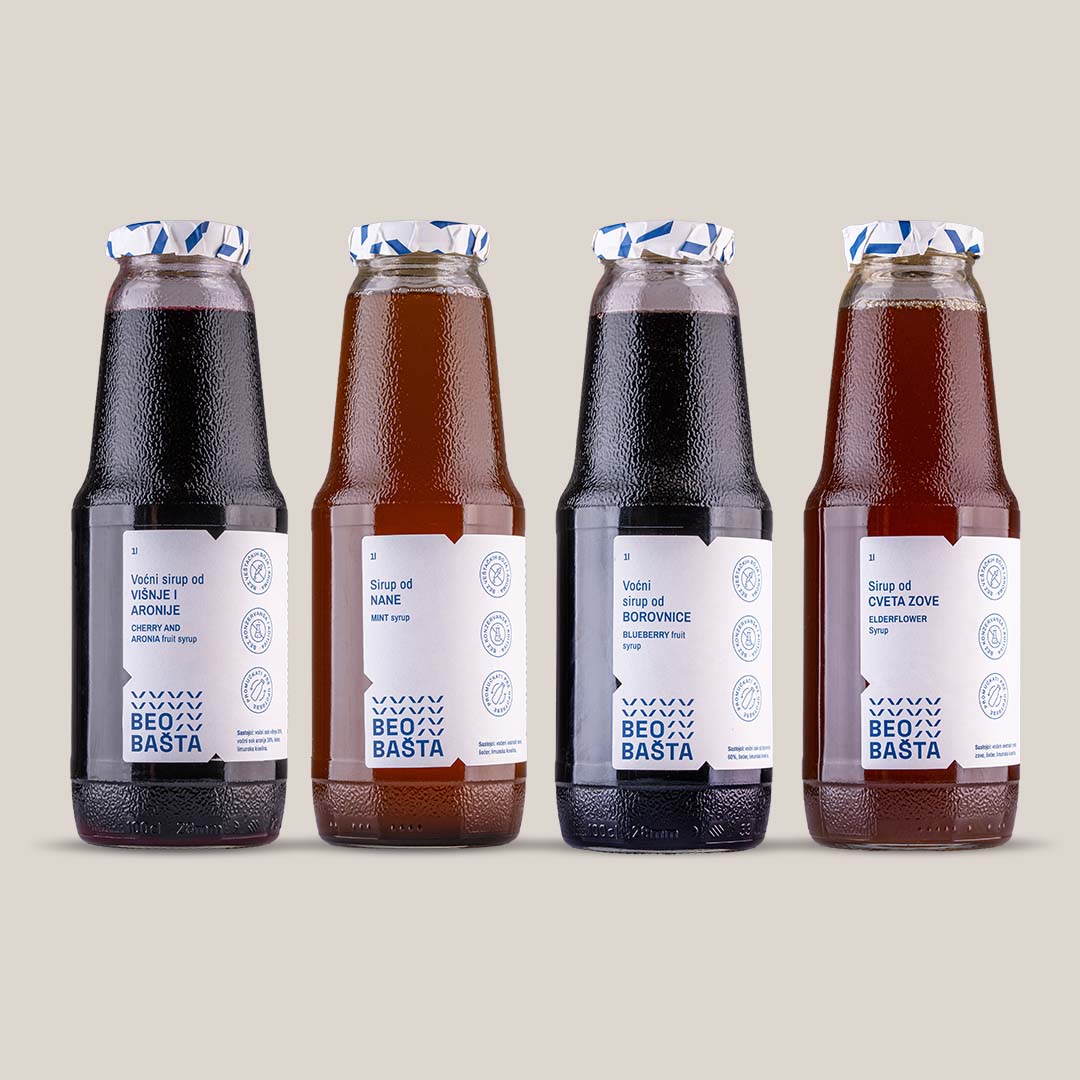 Paket domaćih sirupa