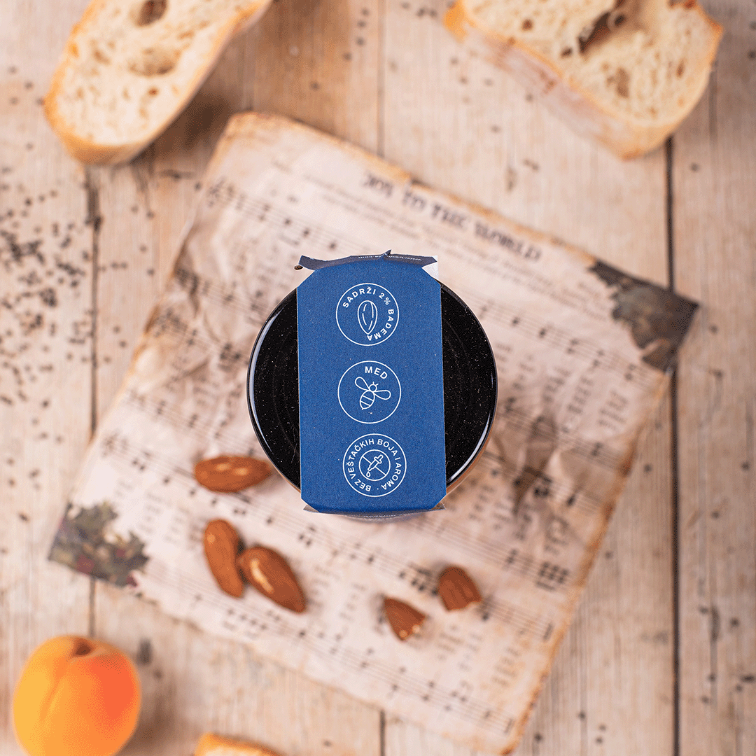 Namaz od kajsije sa bademom i medom