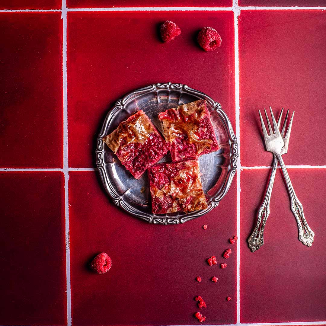 Domaća pita sa malinama