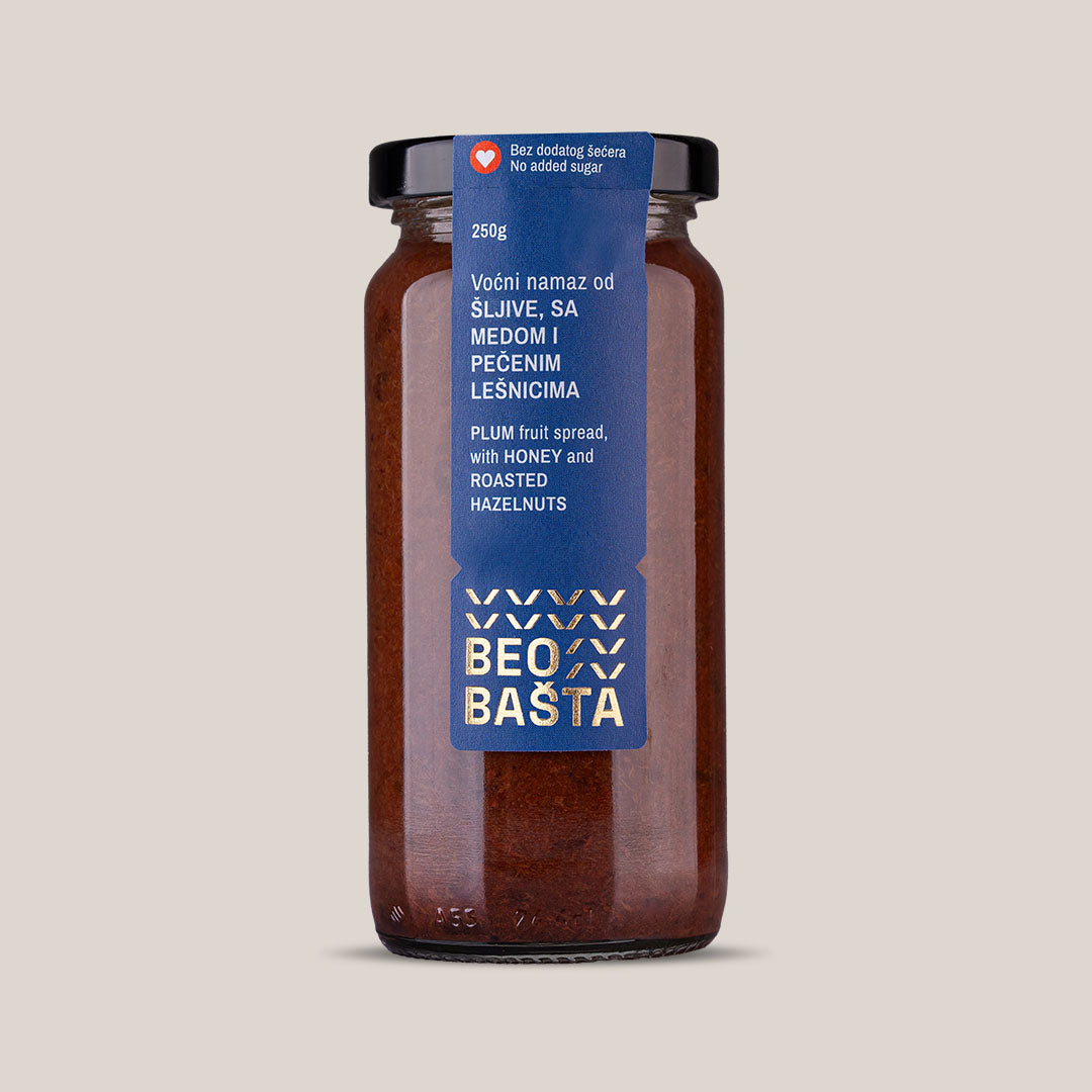 Namaz od šljive sa lešnikom i medom