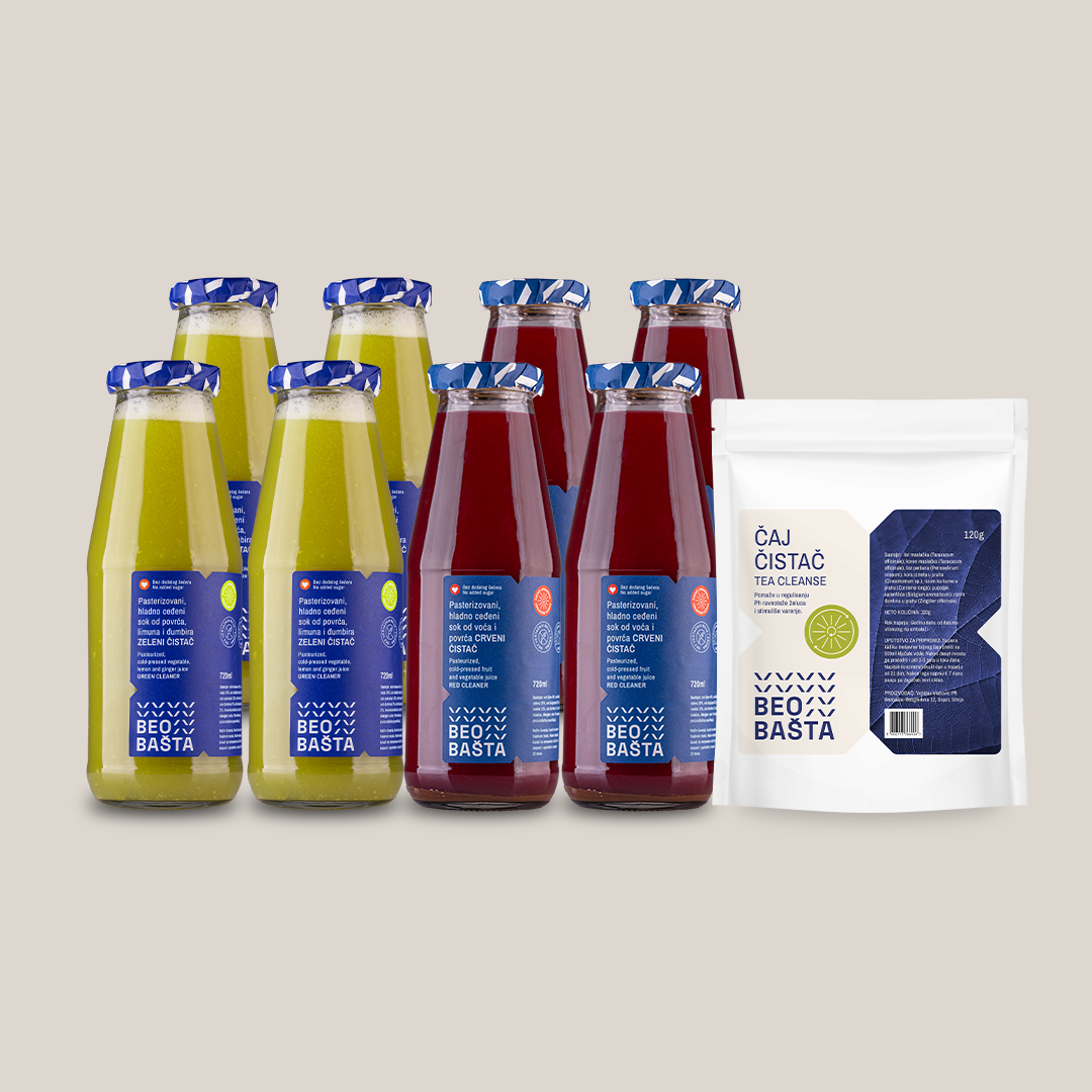 Crveno-zeleni paket detoksa