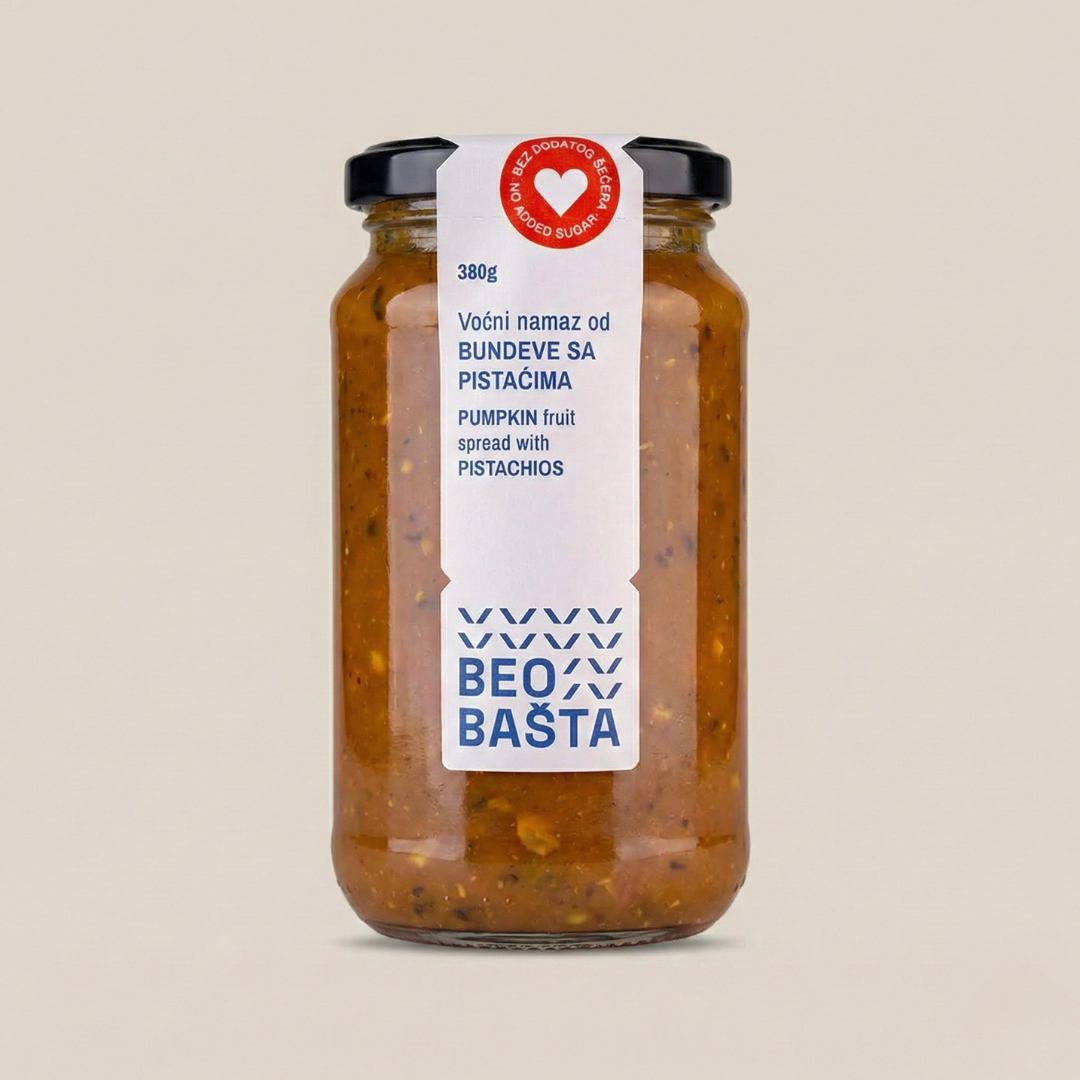 Voćni namaz od bundeve sa pistaćima