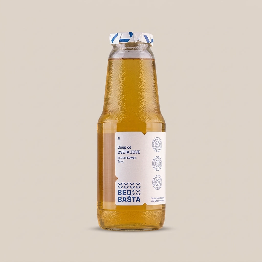 Domaći sirup od zove sa limunom